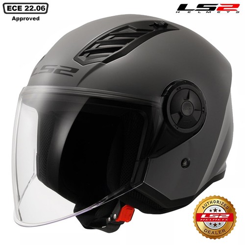 Open face motorbike motorcycle - open,