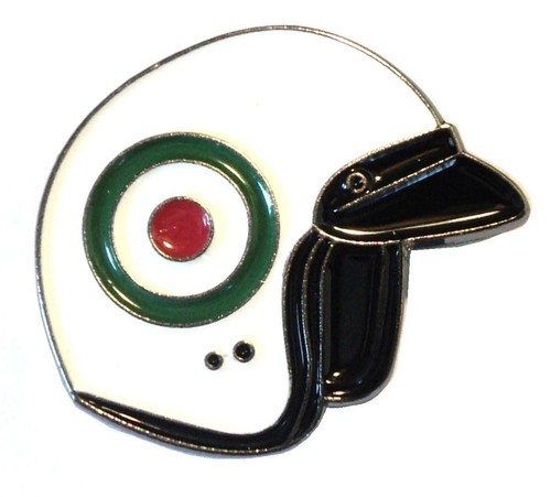 Scooter rider helmet roundel - scooter,