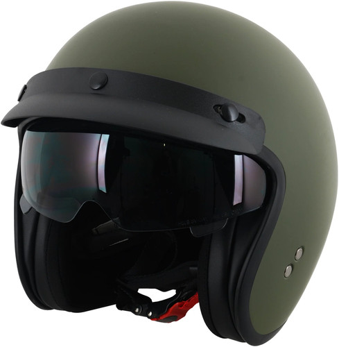 Stealth open face motorcycle - open,