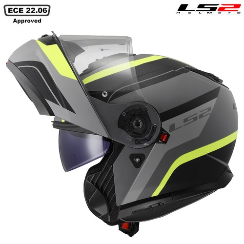 Ls2 ff908 strobe flip - p/j, flip-up