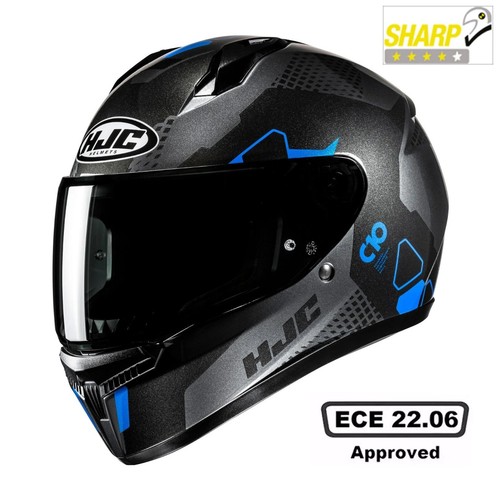 Hjc c10 aspa mc2 blue - blue, full