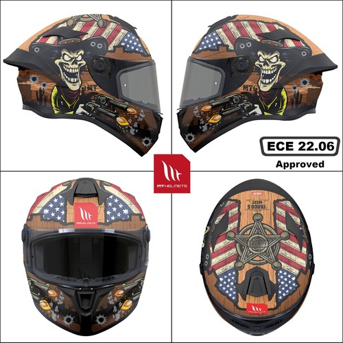 Targo west full face - s,