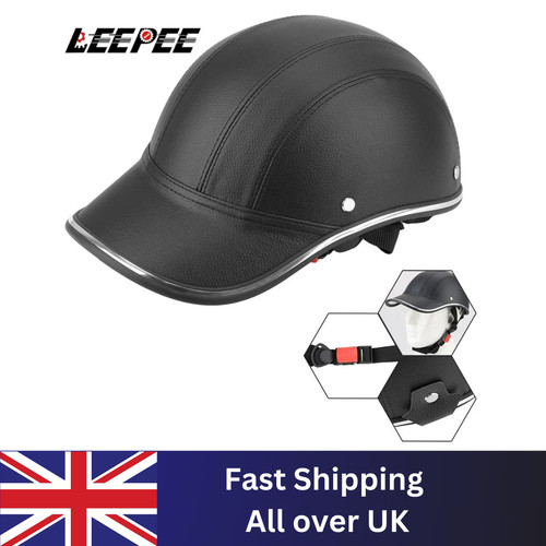 Baseball cap motorcycle helmet - baseball,