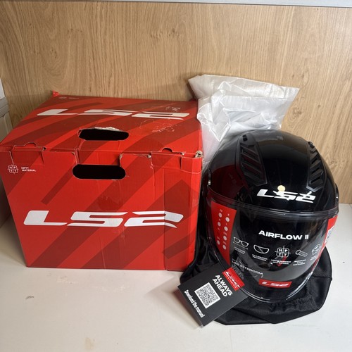 Ls2 of616 airflow - gloss, black