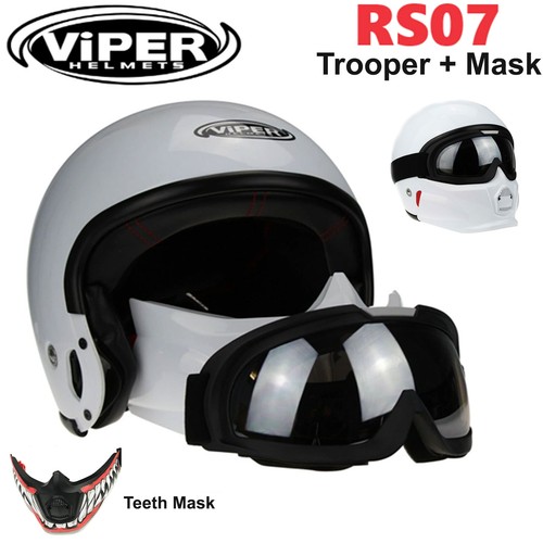 Open face motorbike - face,